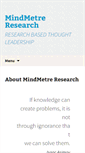 Mobile Screenshot of mindmetreresearch.com